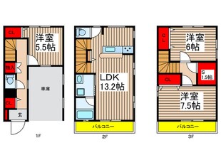 Kolet志木本町＃02の物件間取画像